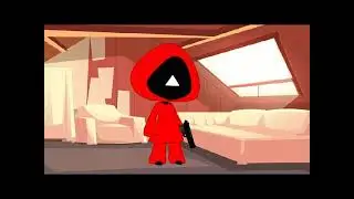 Игра в кальмара с друзьями  (видео пранк)