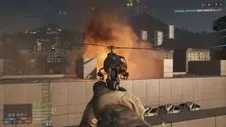 Battlefield 4 Сбил вертолет с пистолета
