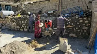 Nomadic Life: Plastering the Walls of a Nomadic House - The Beauty of a Nomadic House 🏡