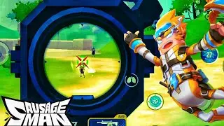 Sausage man squad gameplay | Sausage man