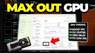 Fix LOW GPU Usage & BOOST FPS – Unlock Your GPU’s Full Power!