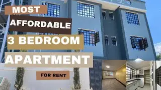 MODERN AFFORDABLE 3 BEDROOM APARTMENT FOR RENT II NEW BUILD