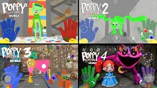 Watch All The New Jumpscares In Poppy Playtime 1-2-3-4 Mobile Full Game( Flippy and Zooble )#14