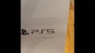 PS5 unboxing