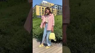 Когда хочется ярких оттенков в образе🍋