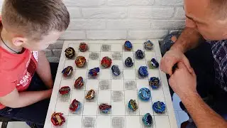 Beyblade Сheckers battle