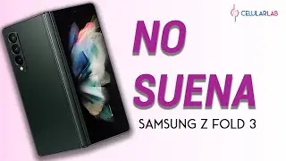 Samsung Z Fold 3 No funciona el altavoz, no funcionan los microfonos.