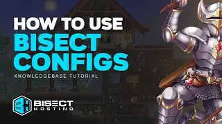 How to Use the Config Files Tab on the BisectHosting Games Panel!