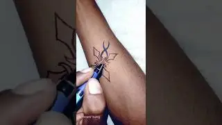 how to make hand art#short#tattoos #tattoodesigns