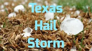 ☔ TEXAS HAIL STORM 🌧️ ☔ #texasweather #hail #hailstorm