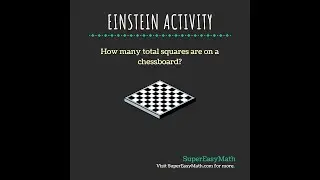 How many total squares are on a chessboard?