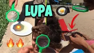 HACEMOS un HUEVO FRITO + QUEMAMOS el PELO a NACHO CON una LUPA!! ||Pau Xmas