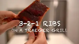 How to Smoke 3-2-1 RIBS on a TRAEGER GRILL! ...complete breakdown
