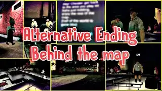 Got behind the map in a fan game Ice Scream 4: Alternative Ending