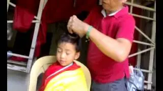Ej ng papagupit kay tinoy