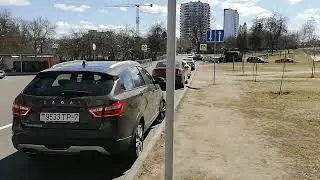 НЕпарковка в Минске 17.04.2022
