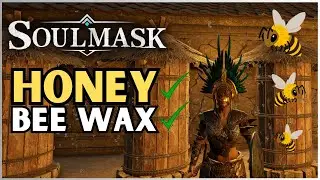 Soulmask - How to get Bees - Quick & Easy -  Honey & Bee Wax | #tutorial