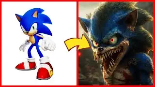 SONIC the Hedgehog ALL CHARACTERS as ZOMBIE 2024