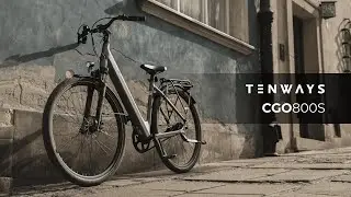 TENWAYS CGO800S | Modern commuting meets classic comfort.  #ebike #electricbike