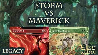 Storm vs Maverick [MTG Legacy]