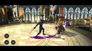Hellfreak (46 power) vs Master Butcher (70 power) MANUAL fight