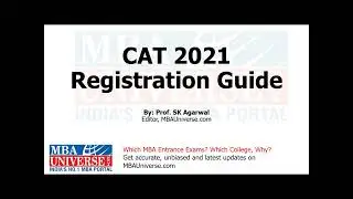 CAT 2022 Registration Guide