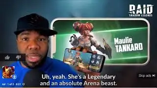 Maulie Tankard Raid Shadow Legends commercial