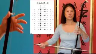 二胡教程 怎样拉二胡 Learn Erhu G调 G Scale second position