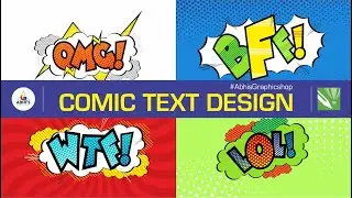 Tutorial 08 - How to create Comic Book Sticker in Corel Draw