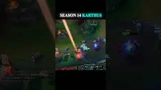 SEASON 14 KARTHUS CANT BE STOPPED  #leagueoflegends #leaguemems #karthus #leaguefunny #riotgames