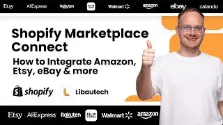 How to Set Up Shopify Marketplace Connect App ( Integrate Amazon, Etsy, Ebay and Walmart )