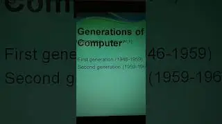 Generations of computer #shorts #viral #viralshorts #2023 #trending