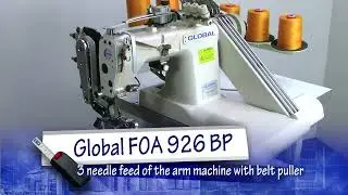 Global FOA926 P Трехигольная швейная машина