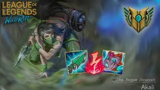 AKALI IS BROKEN!!! | Build & Runes - WILD RIFT