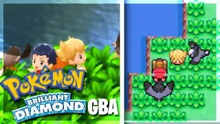 Pokemon GBA Rom Hack like Pokemon Brilliant Diamond