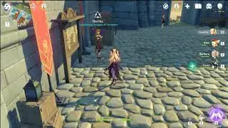 Genshin Impact - Hertha NPC for Mondstadt Reputation Location