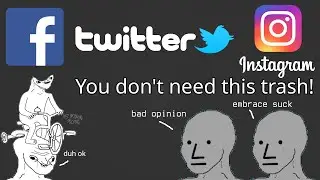 Why I don't like social media
