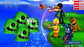 FNaF World #7 Чика тащит!
