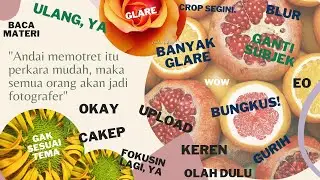 Let's fill the frame--Genre yang terlihat mudah, tapi tak semudah itu. Susah fokus!