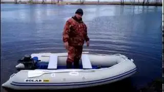 Первый выезд на воду, Солар 350.