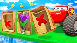 ВЫБЕРИ ПРАВИЛЬНУЮ КОРОБКУ ЧТОБЫ ВЫЖИТЬ! МОЛНИЯ МАКВИН БИГФУТ | БИТВА КОРОБОК В ГТА 5 ОНЛАЙН