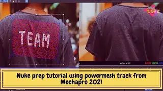 Nuke prep tutorial using Powermesh track from Mochapro 2021 | Prep tutorial | 