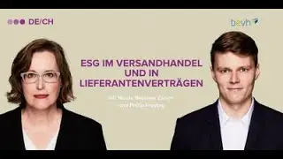 ESG im Versandhandel und in Lieferantenverträgen