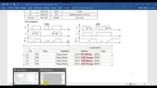Delta AS PLC Timer On OFF Delay function