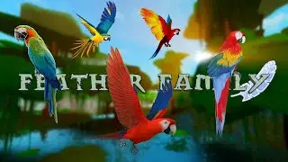 Bird Simulator - Feather Family Macaw 🦜 - Roblox - Gameplay