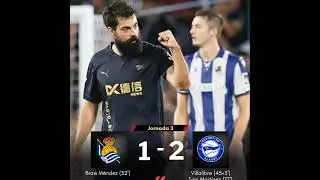 Real Sociedad 1=2 Alaves/ Narración de Cadena Cope Marco Antonio/ LALIGA 🏆
