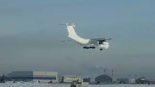A300 , Ruslan, Il76 landings.