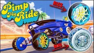PIMP MY ROCKET LEAGUE RIDE - FAN REWARD WHEELS