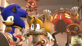 Five Night's At Freddy's  Glamrock School Of Animatronics Vs Sonic