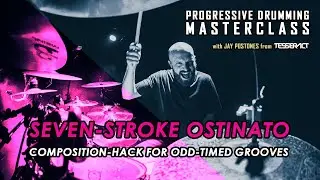 Drum Composition Hack For Odd-Timed Grooves (MESHUGGAH Lesson!) - by Jay Postones (TESSERACT)